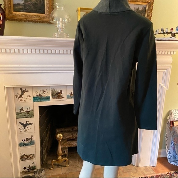 Lush two-tone tunic dress from Purejill size medium petite—warm, and snuggly. - Picture 10 of 10